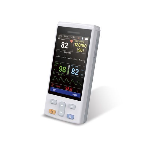 Monitor de constantes vitales compacto - PM-4 PLUS VET - Promed Technology - de mano / de temperatura / ECG