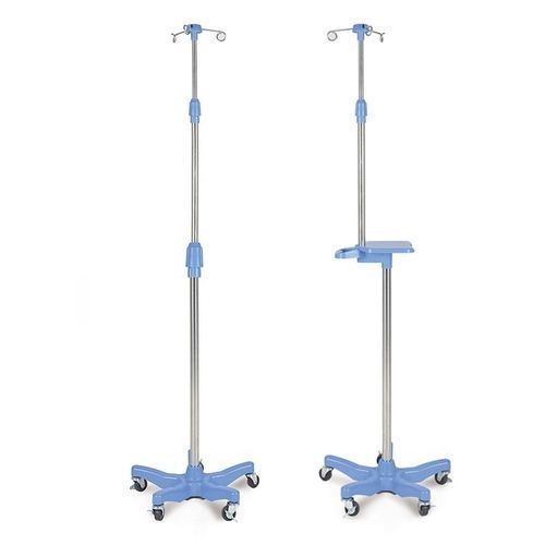 Portasueros con ruedas - Promed Technology - 2 ganchos / de acero inoxidable