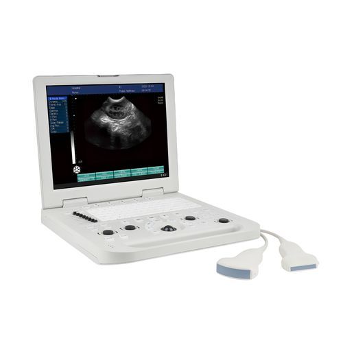 Ecógrafo portátil - DP-50A - Promed Technology - para ecografía polivalente / blanco y negro / 15 pulgadas