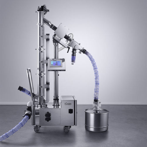 Aparato de pulido para cápsulas - iCaps C - Pharma Technology - detector de metales