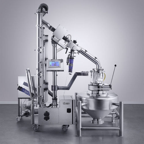 Aparato de pulido para cápsulas - iCaps HC - Pharma Technology - detector de metales