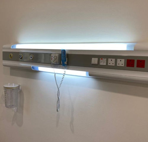 Unidad médica de cabecera de pared - HB 00 000 series - Çağdaş Medical - horizontal / para unidad de cuidados intensivos / para habitación de pacientes