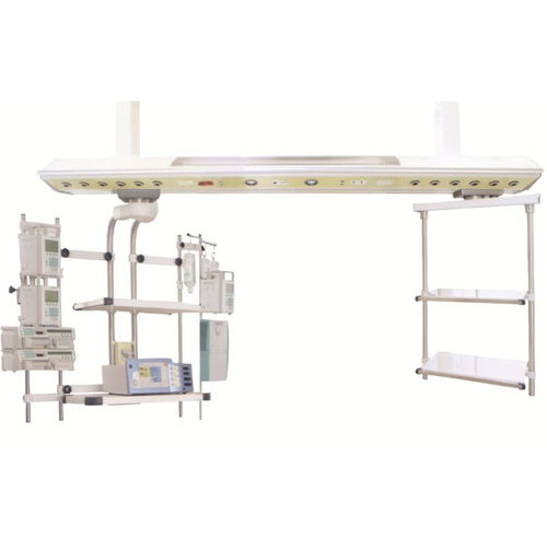 Brazo de distribución de techo - YB series - Çağdaş Medical - para cuidados intensivos / para quirófano / con estantes