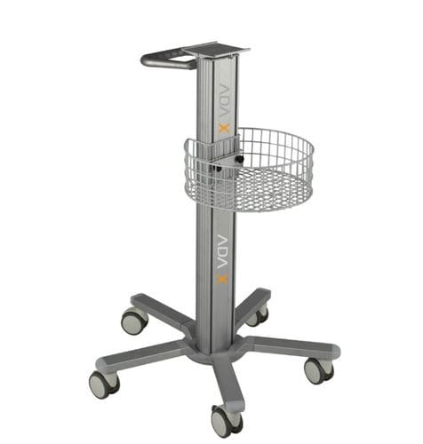 Carro médico - ADAX 001 - Çağdaş Medical - para monitor / multifunción / de aluminio