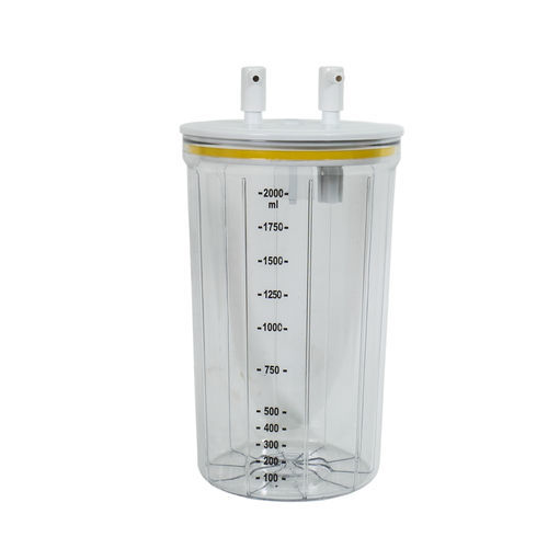 Recipiente de aspiración para fluidos corporales - GE 02 4001 - Çağdaş Medical - de policarbonato / apto para autoclave