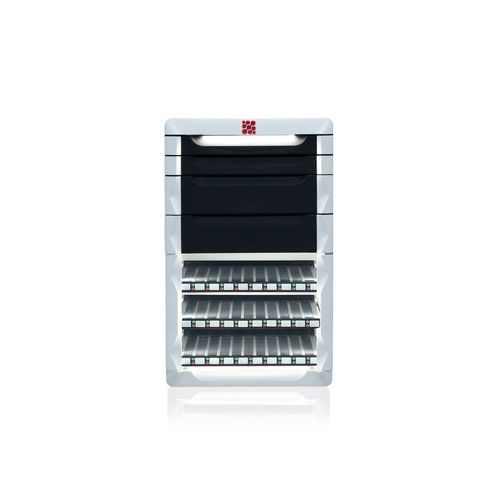 Conjunto de muebles de seguridad - Dual Tower Half Height - Simeks Medical Systems - de suministros / para medicamentos / de hospital