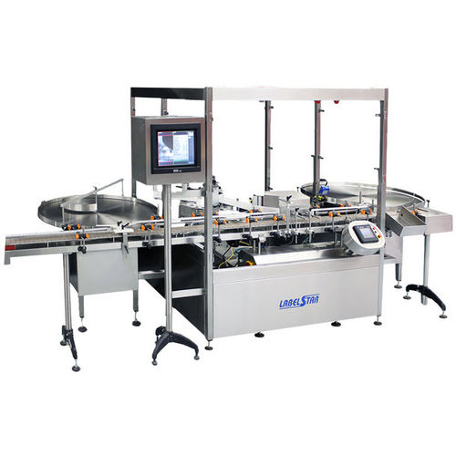 Etiquetadora de botellas - LabelStar® System 1 - Capmatic - de frascos / en línea / de alta velocidad