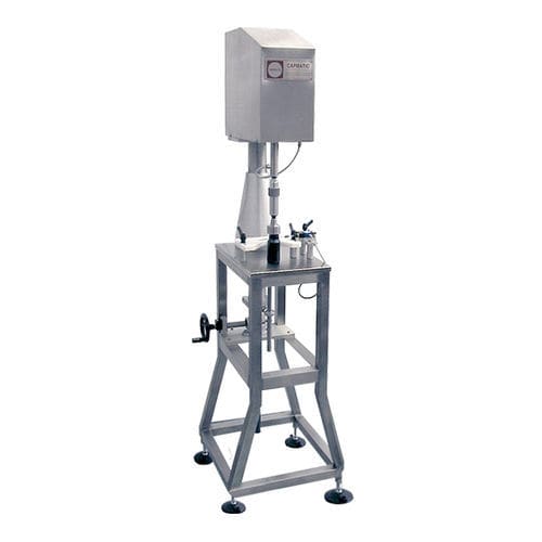 Sistema de encapsulación para botellas - Mini JOLLY™ - Capmatic - para la industria farmacéutica / semiautomático / de mesa