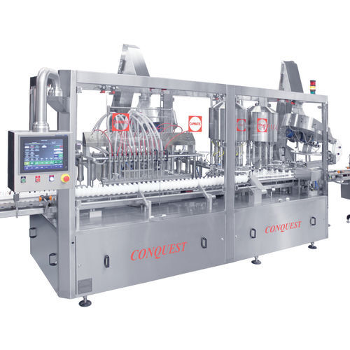 Llenadora continua - Conquest® - Capmatic - servoaccionada / volumétrica / rotativa