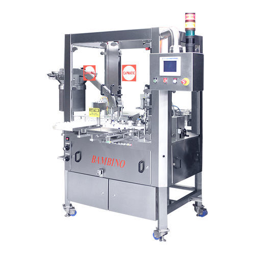 Llenadora automática - Bambino A™ - Capmatic - de pie / compacta / móvil