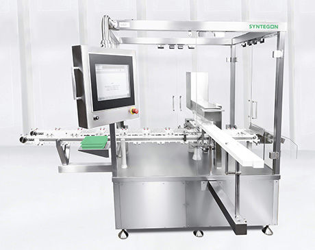 Etiquetadora para jeringuilla - RIL 30 series - Syntegon Technology GmbH - de alta velocidad / intermitente