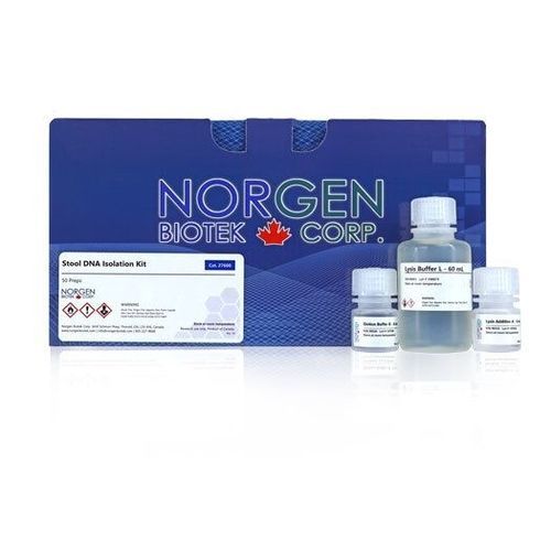 Kit de prueba de heces - 27600 - Norgen Biotek - para purificación del ADN / de ADN genómico / de células