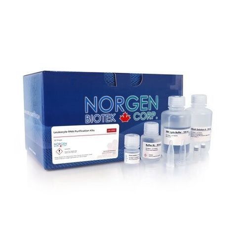 Kit de reactivos para purificación de ARN - 21200 - Norgen Biotek - solución tampón / de muestras de sangre / para extracción de ARN