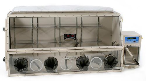 Aislador de mesa - CoyLab - anaeróbico / de tipo caja de guantes