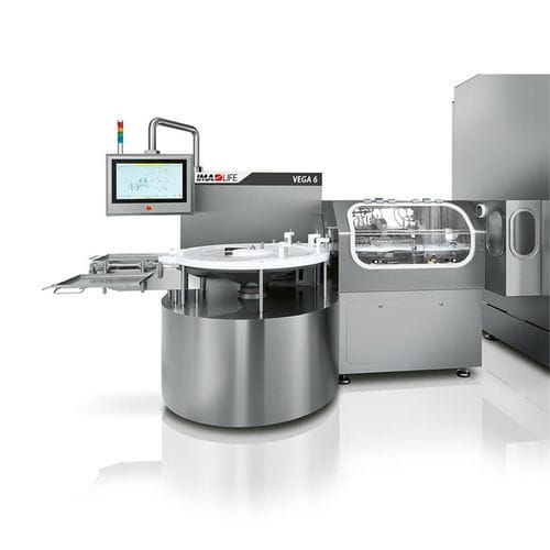 Lavadora de frascos automática - VEGA Series - IMA Pharma - para la industria farmacéutica / de agua / de vapor
