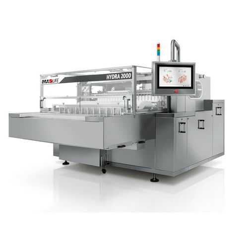 Lavadora de frascos automática - HYDRA series - IMA Pharma - para la industria farmacéutica / de agua / con chorro de agua