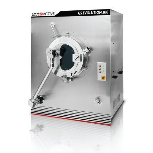 Sistema de recubrimiento rotativo - GS EVOLUTION - IMA Pharma - con film plástico / de laboratorio / para la industria farmacéutica
