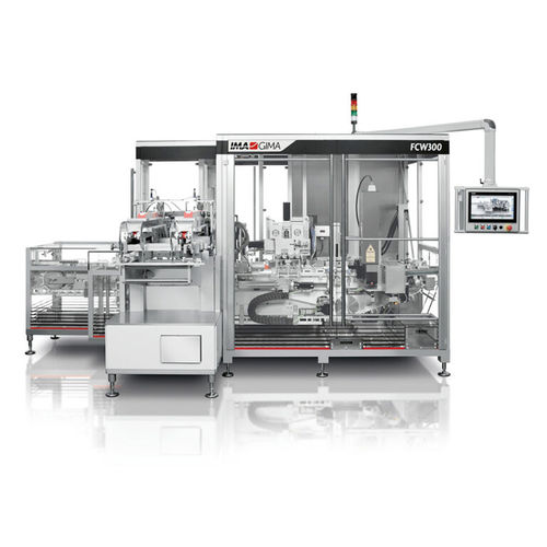Estuchadora enteramente automática - FCW300 - IMA Pharma - continua / horizontal / rotativa