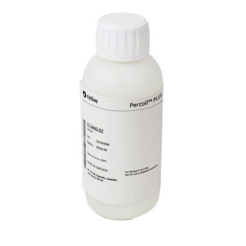 Medio reactivo - Percoll PLUS  - Vanrx Pharmasystems - de aislamiento de células / líquido / de pH
