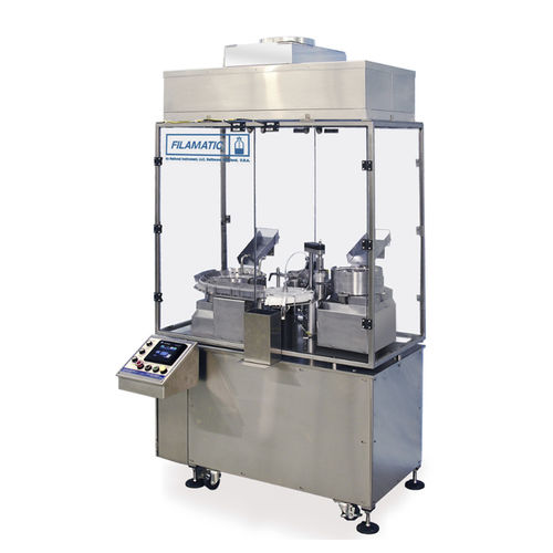 Sistema de llenado y sellado para la industria farmacéutica - Mini-Monobloc - Filamatic - automático