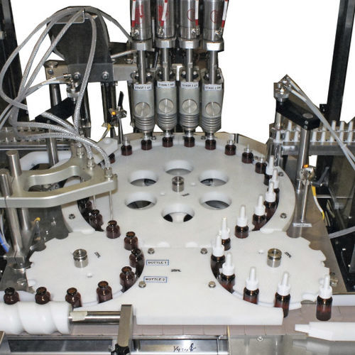 Sistema de llenado y sellado para la industria farmacéutica - MNB-XT - Filamatic - rotativo
