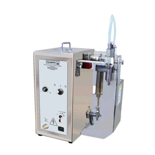 Llenadora semiautomática - AB-8 - Filamatic - volumétrica / de pistón / compacta