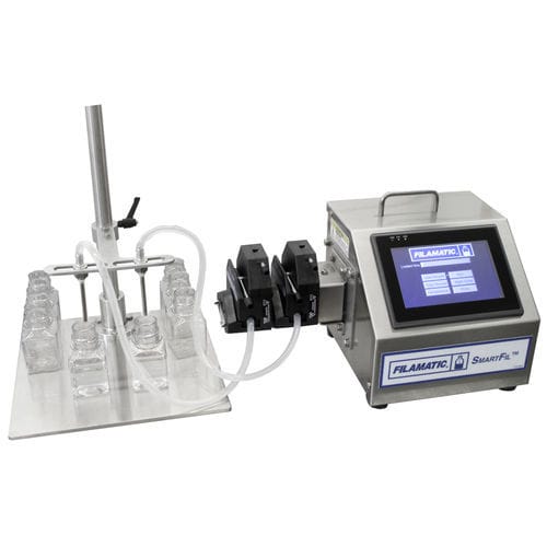 Máquina de llenado semiautomática - SmartFIL™ - Filamatic - peristáltica / de mesa / para líquido