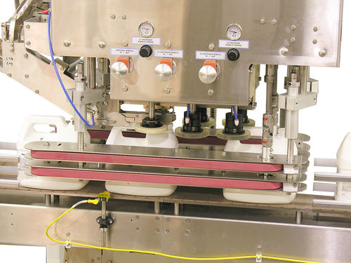 Sistema de llenado y sellado para la industria farmacéutica - Filamatic - de botellas / automático
