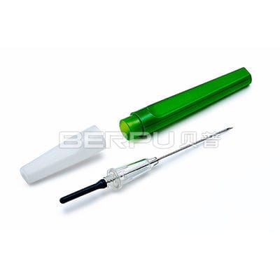 Aguja de extracción de sangre - Berpu Medical Technology - automática / 18 G / 20 G