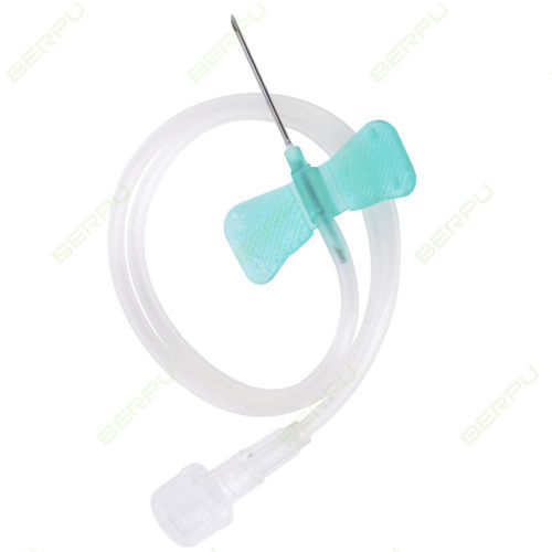 Aguja de punción - Berpu Medical Technology - con aleta / 18 G / 20 G