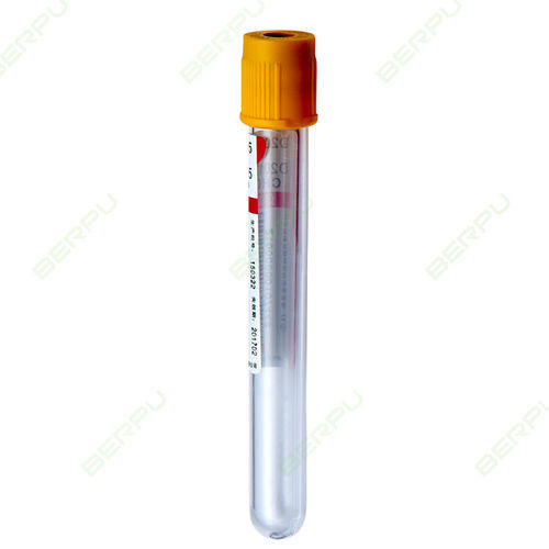 Tubo de extracción para diagnóstico - Berpu Medical Technology - cilíndrico / de sangre / de superficie