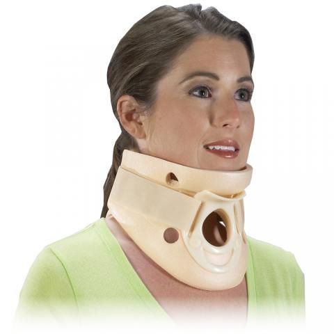 Collarín cervical rígido - 10-18060 - Bilt-Rite Mastex Health - C4 / con abertura de traqueotomía / con mentonera