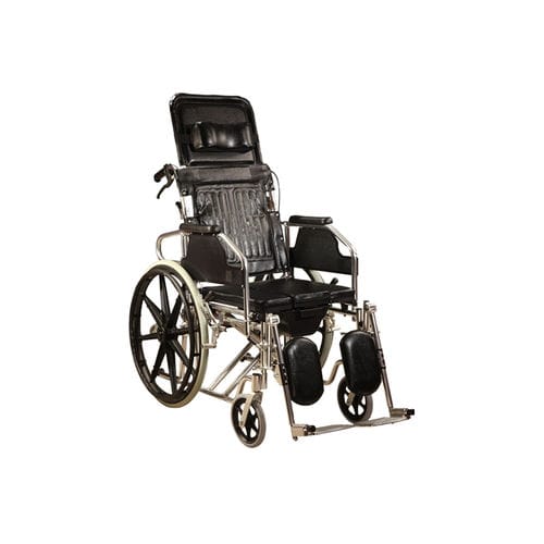 Silla de ruedas pasiva - 411 - IMC MEDICAL - de interior / reclinable / con orinal