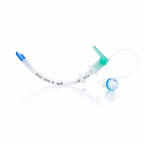 Cánula de intubación nasofaríngea - Naso-Flo® - Medis Medical (UK) Ltd. - curvada / desechable