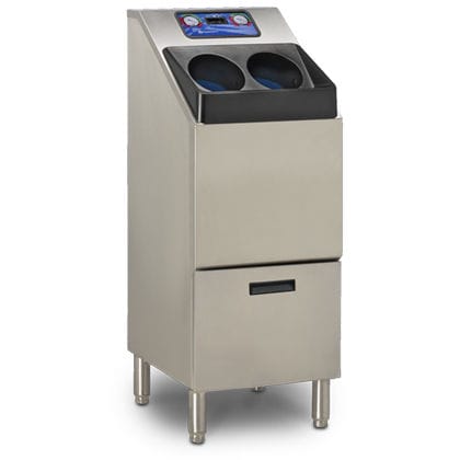 Sistema de lavado de manos de suelo - CleanTech 2000S - Meritech - de acero inoxidable