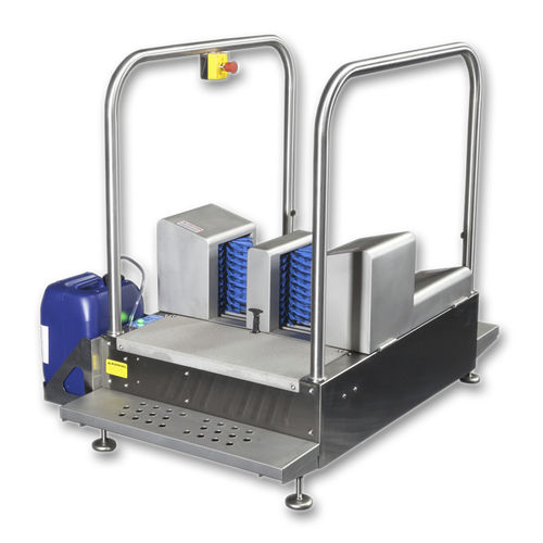 Estación de limpieza para botas - MBW 9000 - Meritech - compacta