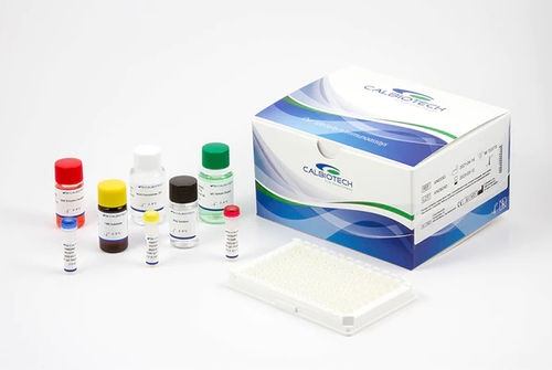 Kit de reactivos de proteína C reactiva (PCR) - CR375C - Calbiotech - en solución / para la investigación / para prueba ELISA