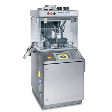 Tableteadora - S 250 SMART - Romaco - para la industria farmacéutica / compacta / rotativa