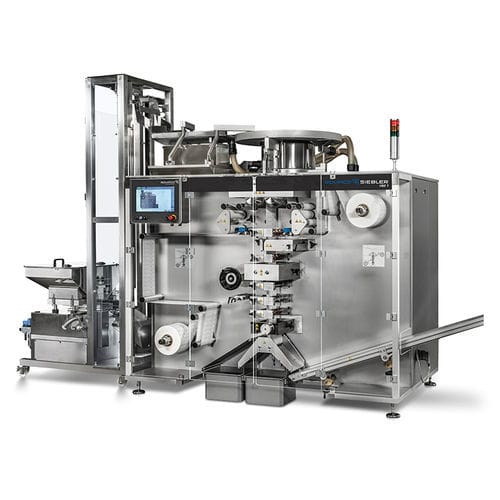 Sistema de embalaje servoaccionado - HM 1 series - Romaco - compacto / modular / de sólidos