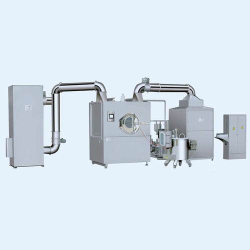 Sistema de recubrimiento con film plástico - BG Series - Jornen Machinery Co., Ltd - para comprimidos / continuo / de barriles
