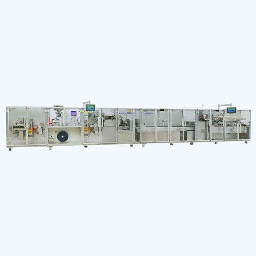 Sistema de embalaje con módulo de encartonado - BPL400P - Jornen Machinery Co., Ltd - automático / continuo / servoaccionado
