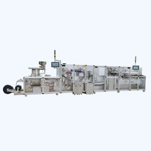 Sistema de embalaje con módulo de encartonado - BPL400R - Jornen Machinery Co., Ltd - automático / continuo / servoaccionado