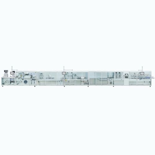 Sistema de embalaje con módulo de encartonado - BPL500P - Jornen Machinery Co., Ltd - automático / continuo / servoaccionado