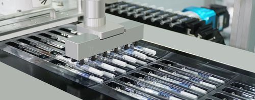 Alimentador vibratorio - Jornen Machinery Co., Ltd - automático / para la industria farmacéutica / para jeringuilla