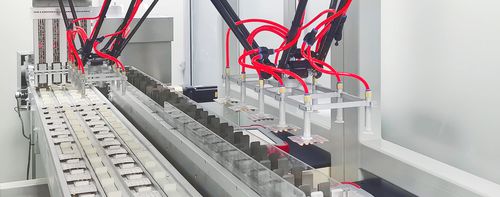 Sistema de embalaje continuo - Jornen Machinery Co., Ltd - robotizado / rotativo / en blíster
