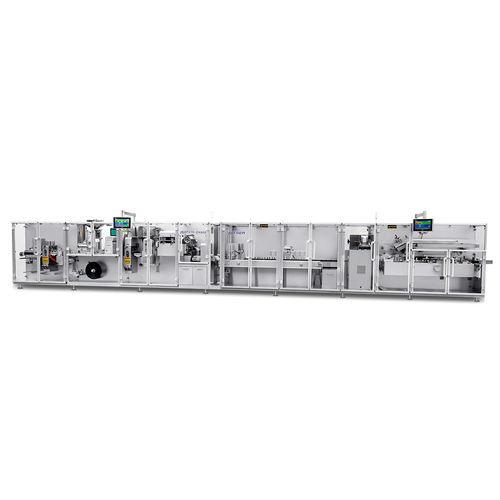 Sistema de embalaje con módulo de encartonado - BPL400P - Jornen Machinery Co., Ltd - automático / continuo / servoaccionado