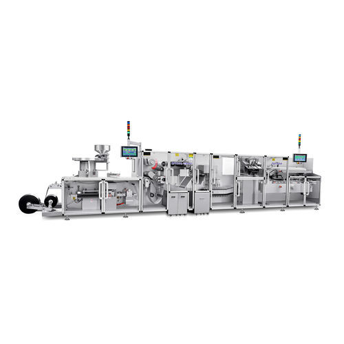 Sistema de embalaje con módulo de encartonado - BPL400R - Jornen Machinery Co., Ltd - automático / continuo / servoaccionado