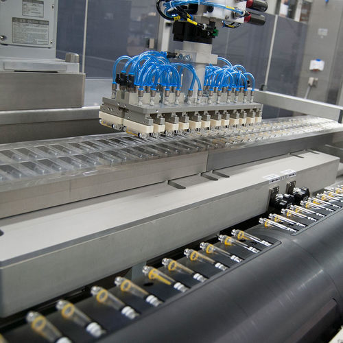 Alimentador de vacío - Heino Ilsemann GmbH - para productos farmacéuticos / para ampollas / de frascos