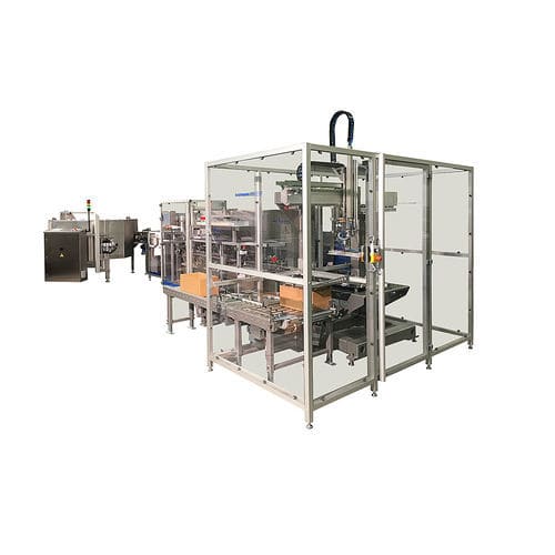 Sistema de embalaje automático - APPLICATORS - Heino Ilsemann GmbH - compacto / para cajas / para la industria farmacéutica