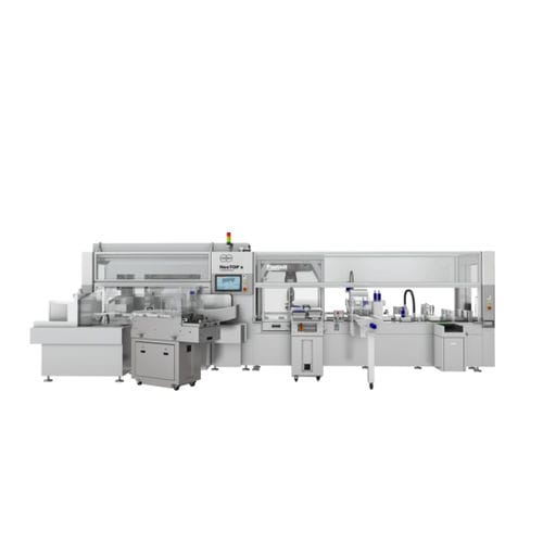 Estuchadora automatizada - NeoSmart - Körber Pharma - de pie / modular / para ampollas